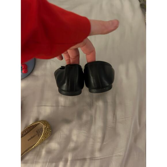 SO black flat shoes size 1 - Picture 4 of 5